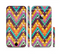 The Modern Colorful Abstract Chevron Design Sectioned Skin Series for the Apple iPhone 6 Plus