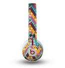 The Modern Colorful Abstract Chevron Design Skin for the Beats by Dre Mixr Headphones