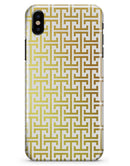 The Modern Green Pattern - iPhone X Clipit Case