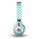 The Moracan Teal on White Skin for the Beats by Dre Mixr Headphones