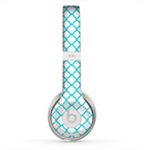 The Moracan Teal on White Skin for the Beats by Dre Solo 2 Headphones