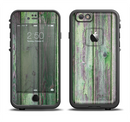 The Mossy Green Wooden Planks Apple iPhone 6/6s LifeProof Fre Case Skin Set