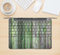 The Mossy Green Wooden Planks Skin Kit for the 12" Apple MacBook (A1534)