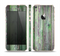 The Mossy Green Wooden Planks Skin Set for the Apple iPhone 5s