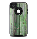 The Mossy Green Wooden Planks Skin for the iPhone 4-4s OtterBox Commuter Case