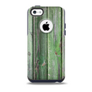 The Mossy Green Wooden Planks Skin for the iPhone 5c OtterBox Commuter Case