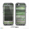 The Mossy Green Wooden Planks Skin for the iPhone 5c nüüd LifeProof Case