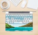 The Mountain & Water Art Color Scene Skin Kit for the 12" Apple MacBook (A1534)