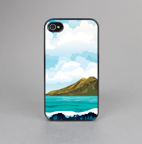 The Mountain & Water Art Color Scene Skin-Sert for the Apple iPhone 4-4s Skin-Sert Case