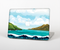 The Mountain & Water Art Color Scene Skin Set for the Apple MacBook Pro 15" with Retina Display