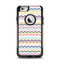 The Multi-Lined Chevron Color Pattern Apple iPhone 6 Otterbox Commuter Case Skin Set