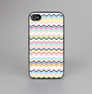 The Multi-Lined Chevron Color Pattern Skin-Sert for the Apple iPhone 4-4s Skin-Sert Case