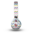 The Multi-Lined Chevron Color Pattern Skin for the Beats by Dre Mixr Headphones