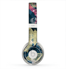The Multi-Styled Yellow Butterfly Shadow Skin for the Beats by Dre Solo 2 Headphones