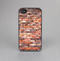 The Multicolor Highlighted Brick Wall Skin-Sert for the Apple iPhone 4-4s Skin-Sert Case