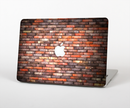 The Multicolor Highlighted Brick Wall Skin Set for the Apple MacBook Pro 15" with Retina Display