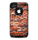 The Multicolor Highlighted Brick Wall Skin for the iPhone 4-4s OtterBox Commuter Case