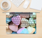 The Multicolored Candy Hearts Skin Kit for the 12" Apple MacBook (A1534)