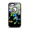 The Multicolored Glistening Lights Apple iPhone 5-5s Otterbox Defender Case Skin Set