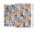 The Multicolored Leopard Vector Print Skin Set for the Apple iPad Pro