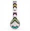 The Multicolored Pixelated ZigZag CHevron Pattern Skin for the Beats by Dre Solo 2 Headphones