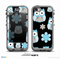 The Multicolored Shy Owls Pattern on Black Skin for the iPhone 5c nüüd LifeProof Case