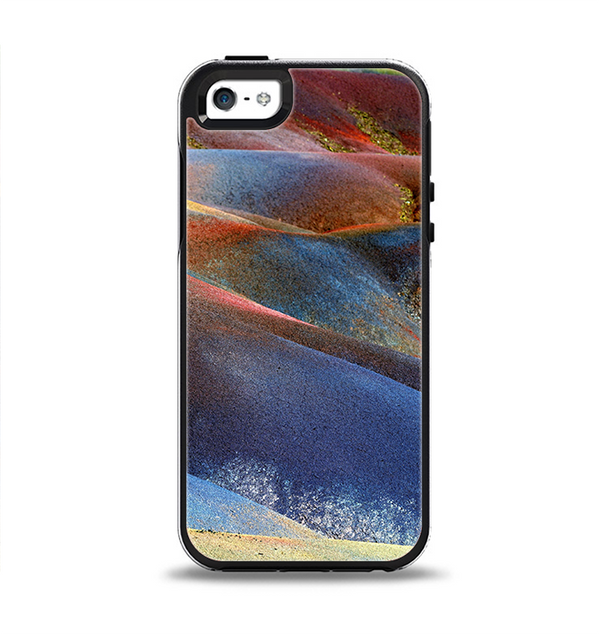 The Multicolored Slate Apple iPhone 5-5s Otterbox Symmetry Case Skin Set