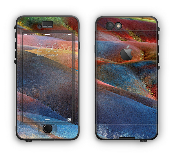 The Multicolored Slate Apple iPhone 6 Plus LifeProof Nuud Case Skin Set