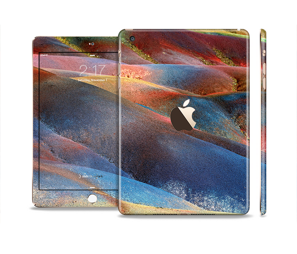 The Multicolored Slate Full Body Skin Set for the Apple iPad Mini 3