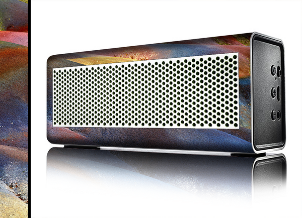 The Multicolored Slate Skin for the Braven 570 Wireless Bluetooth Speaker