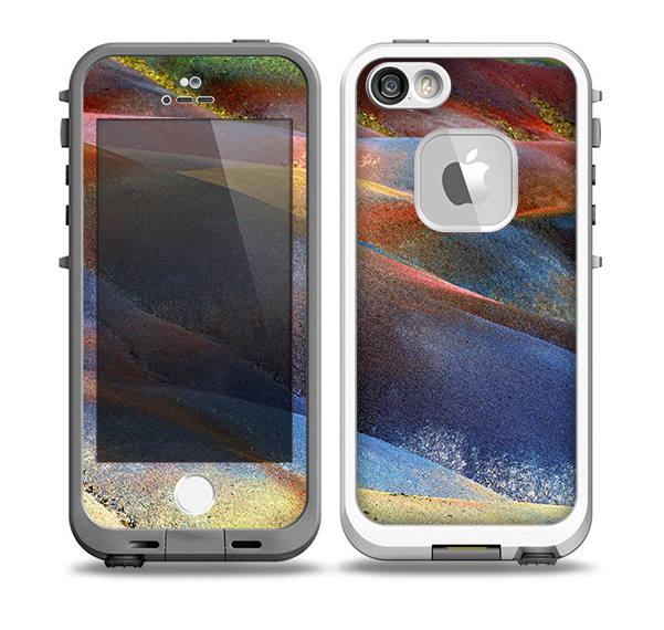 The Multicolored Slate Skin for the iPhone 5-5s fre LifeProof Case
