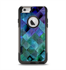 The Multicolored Tile-Swirled Pattern Apple iPhone 6 Otterbox Commuter Case Skin Set