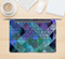 The Multicolored Tile-Swirled Pattern Skin Kit for the 12" Apple MacBook (A1534)