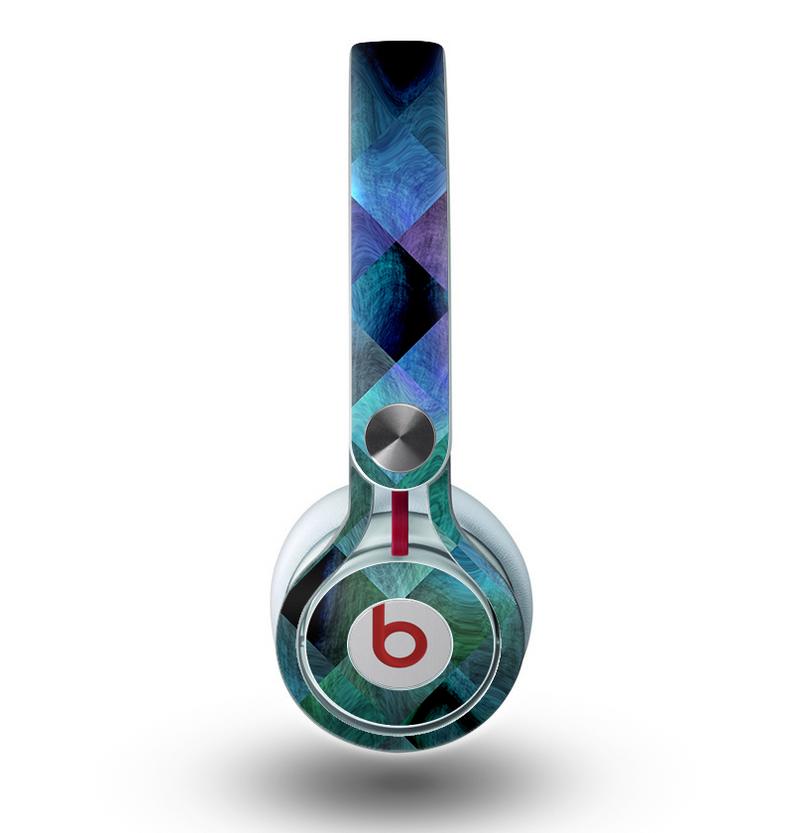 The Multicolored Tile-Swirled Pattern Skin for the Beats by Dre Mixr Headphones