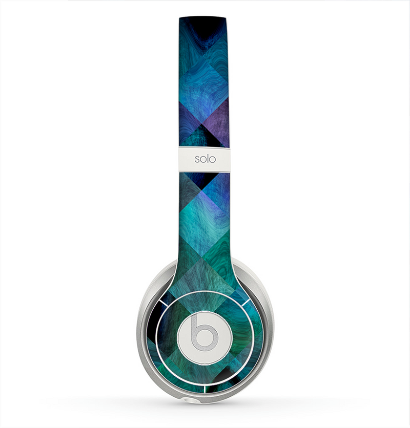 The Multicolored Tile-Swirled Pattern Skin for the Beats by Dre Solo 2 Headphones