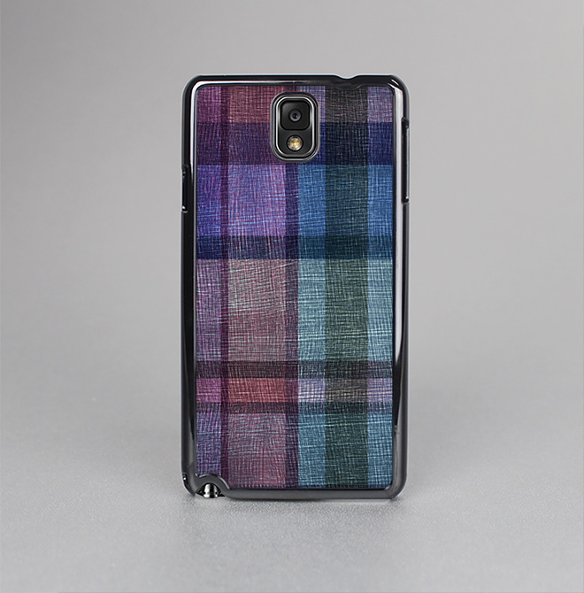 The Multicolored Vintage Textile Plad Skin-Sert Case for the Samsung Galaxy Note 3