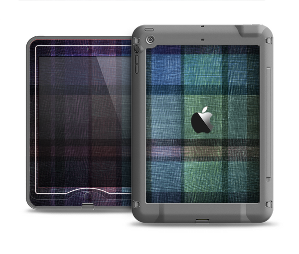 The Multicolored Vintage Textile Plad Apple iPad Air LifeProof Nuud Case Skin Set