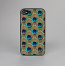 The Multiple Peacock Feather Pattern Skin-Sert for the Apple iPhone 4-4s Skin-Sert Case