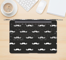The Mustache Galore Skin Kit for the 12" Apple MacBook (A1534)