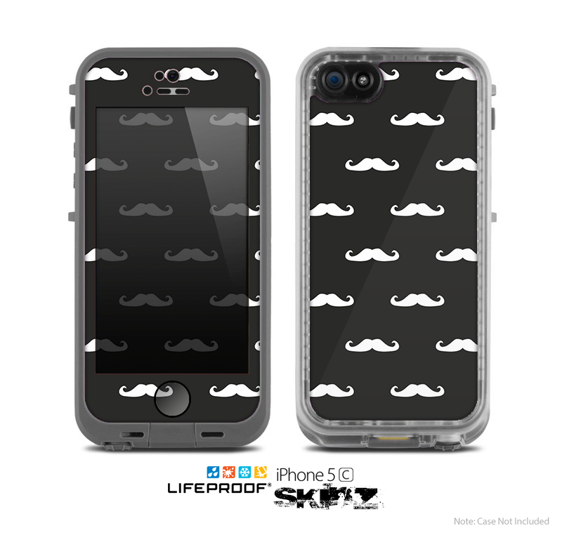The Mustache Galore Skin for the Apple iPhone 5c LifeProof Case