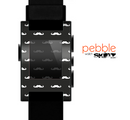 The Mustache Galore Skin for the Pebble SmartWatch