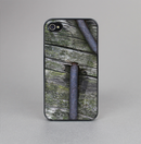 The Nailed Mossy Wooden Planks Skin-Sert for the Apple iPhone 4-4s Skin-Sert Case
