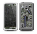 The Nailed Mossy Wooden Planks Skin Samsung Galaxy S5 frē LifeProof Case