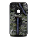 The Nailed Mossy Wooden Planks Skin for the iPhone 4-4s OtterBox Commuter Case