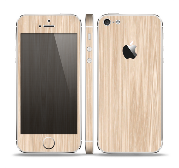 The Natural WoodGrain Skin Set for the Apple iPhone 5