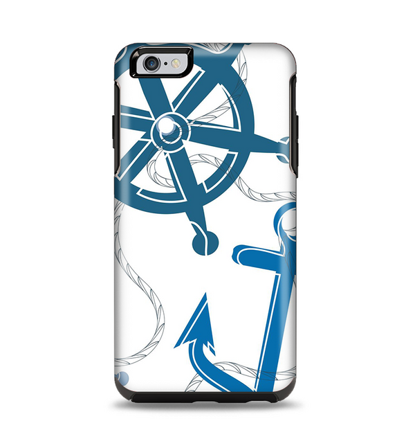 The Nautical Anchor Collage Apple iPhone 6 Plus Otterbox Symmetry Case Skin Set