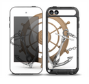 The Nautical Captain's Wheel with anchors Skin for the iPod Touch 5th Generation frē LifeProof Case
