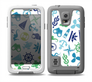 The Nautical Vector Shapes Skin for the Samsung Galaxy S5 frē LifeProof Case