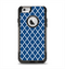 The Navy & White Seamless Morocan Pattern Apple iPhone 6 Otterbox Commuter Case Skin Set