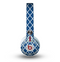 The Navy & White Seamless Morocan Pattern Skin for the Beats by Dre Mixr Headphones
